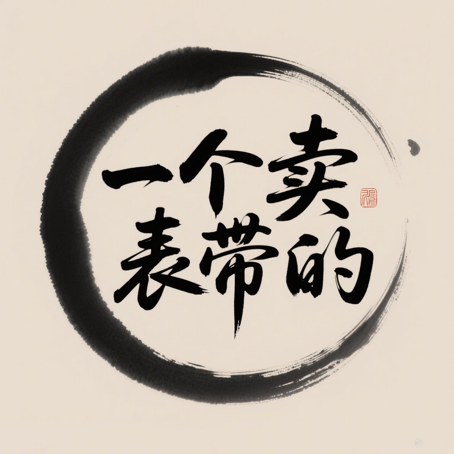 一个卖表带的