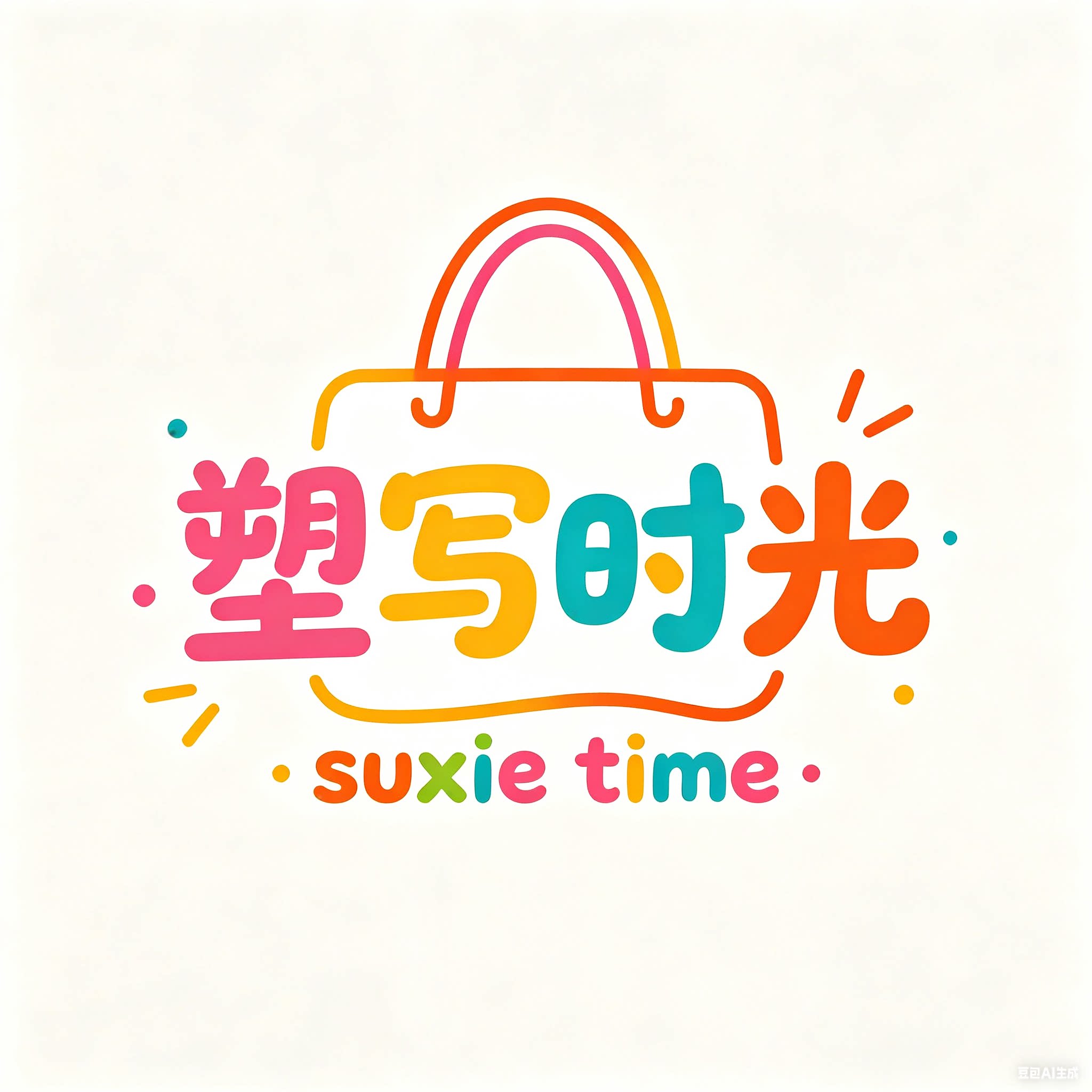 塑写时光包装袋 店铺LOGO