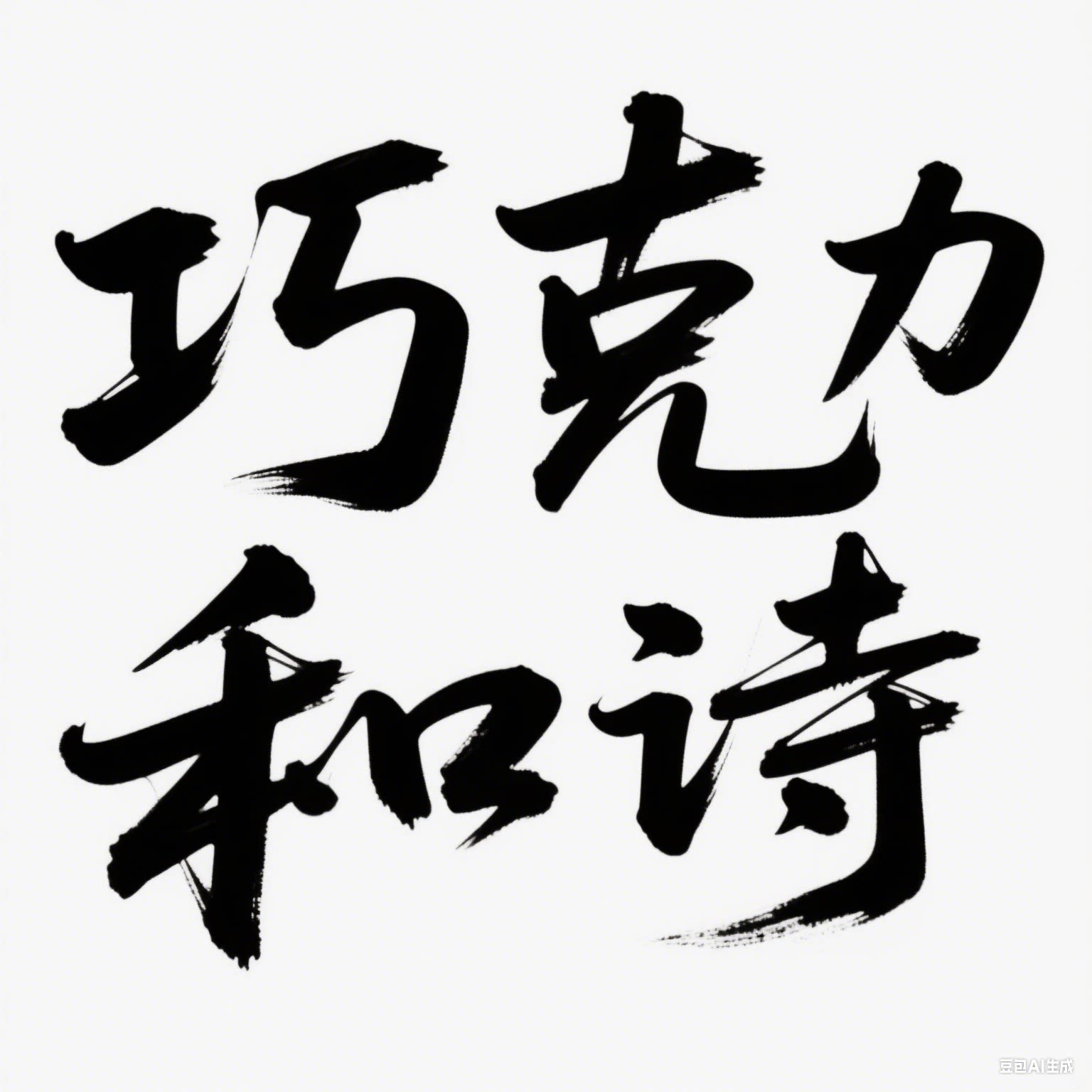 巧克力和诗