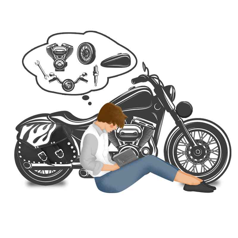 骑车的男孩