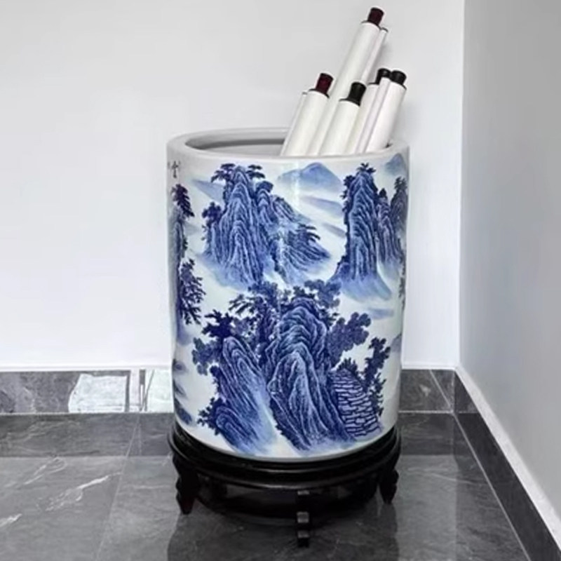 景德陶瓷花瓶 店铺LOGO
