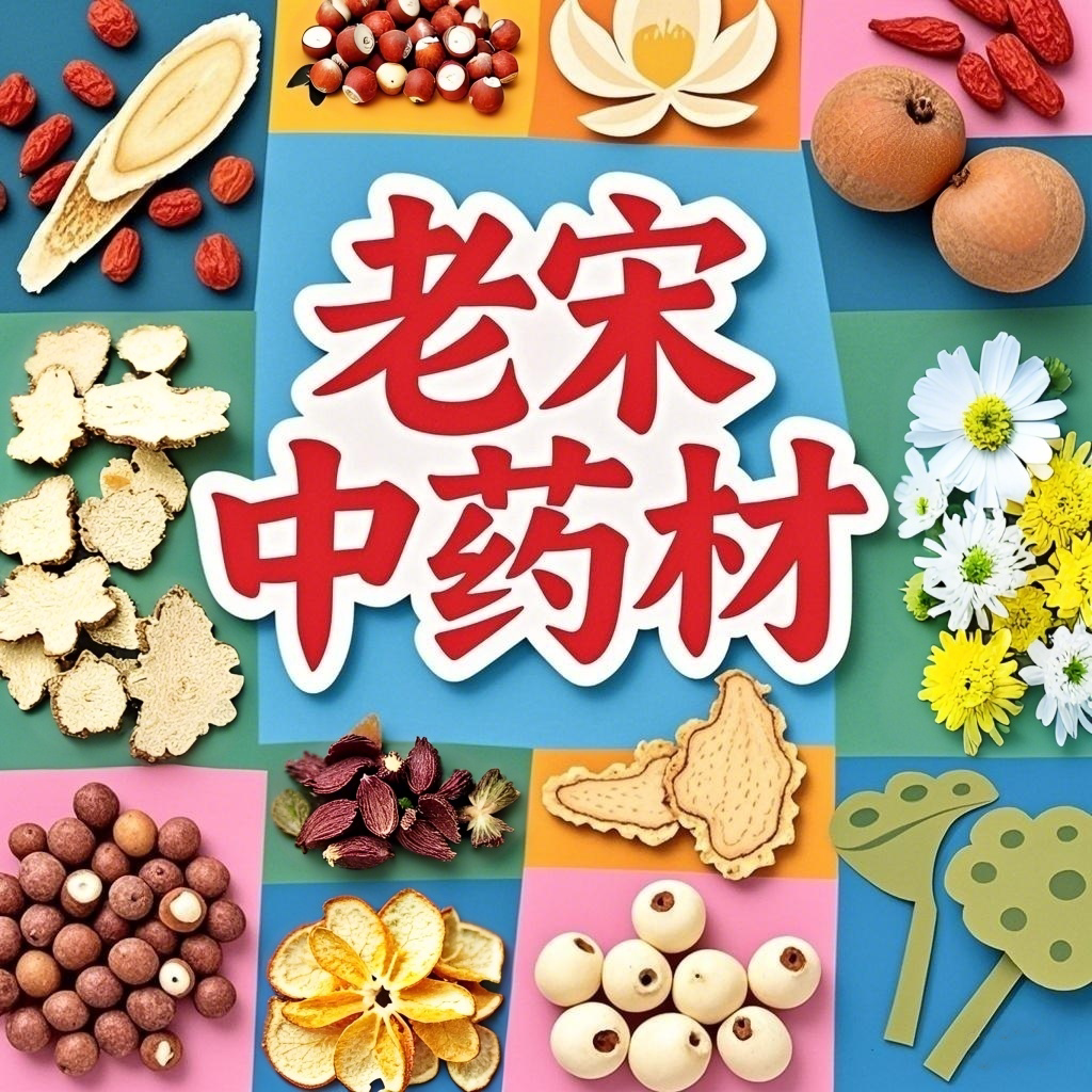 老宋的野生中药材 店铺LOGO