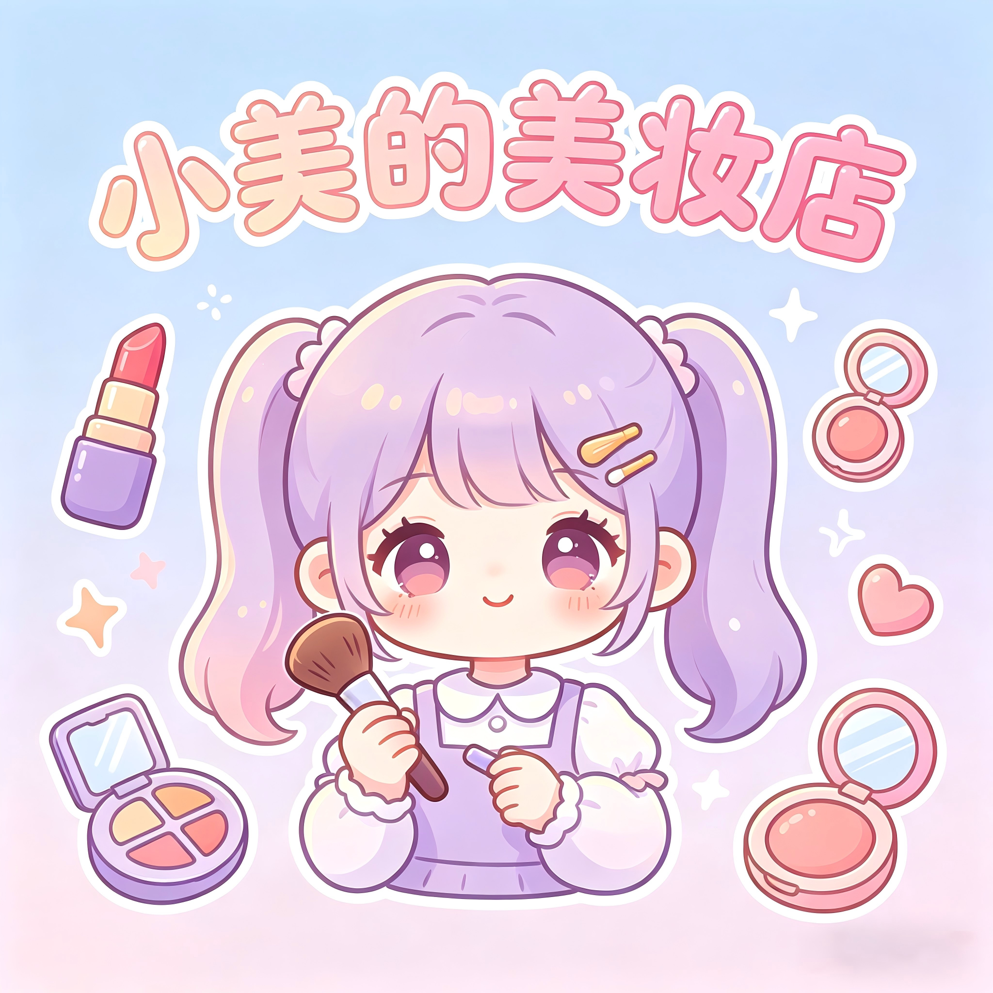 小美的美妆店 店铺LOGO