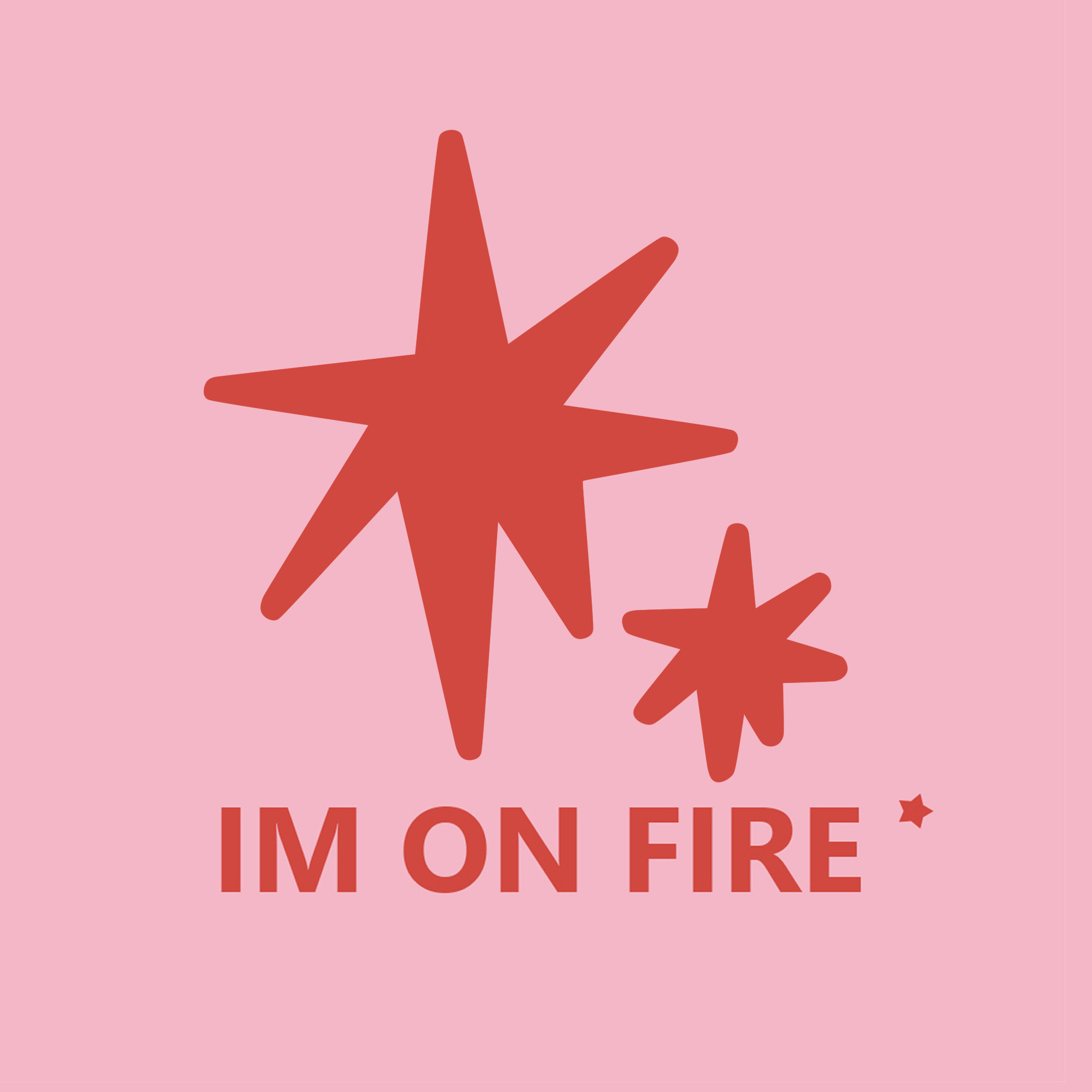 IM ON FIRE 独家原创手机壳