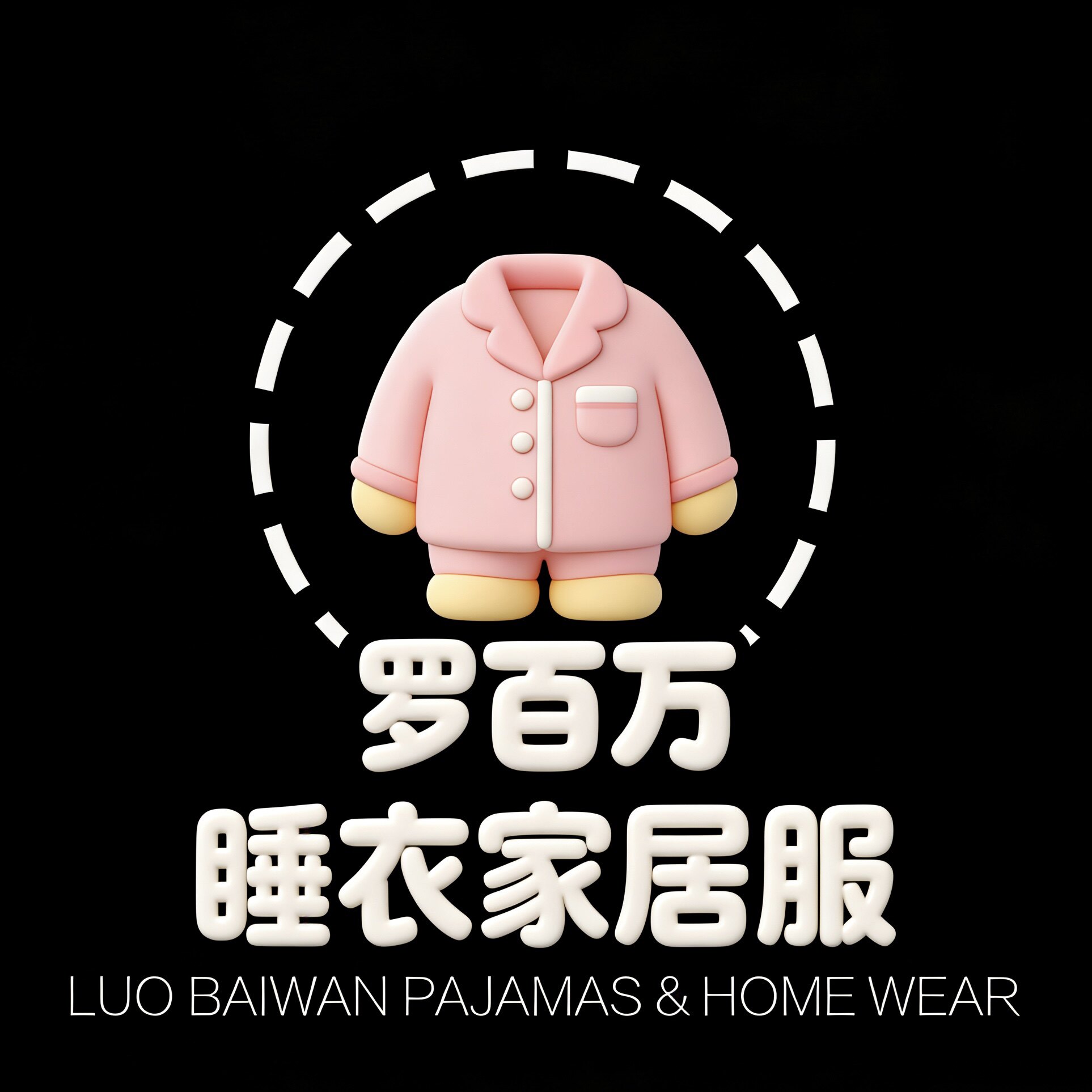 罗百万睡衣家居服 店铺LOGO