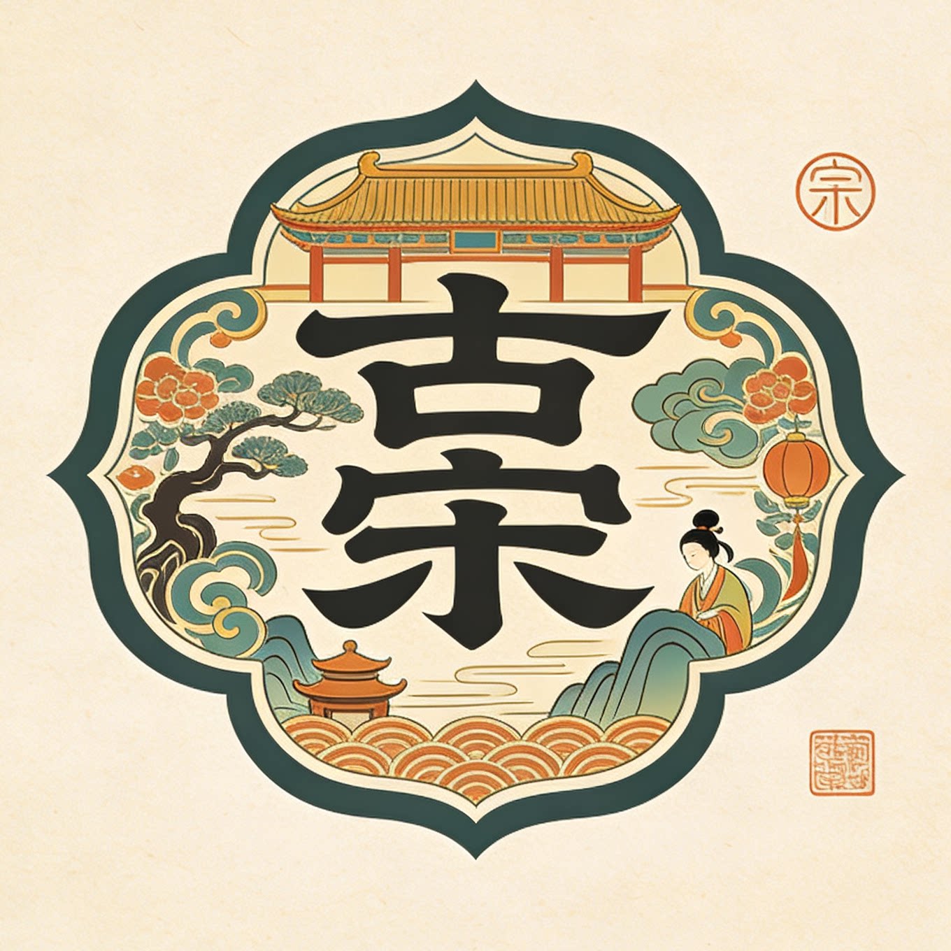 古宋绸庄 店铺LOGO