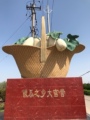 大关营村瓜农自卖弥河银瓜