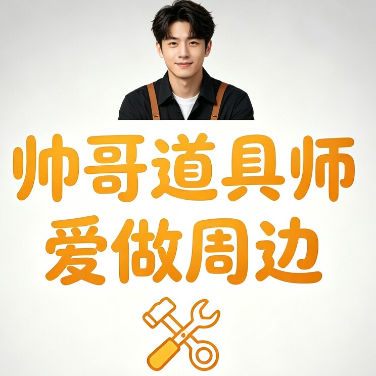 帅哥道具师爱做周边