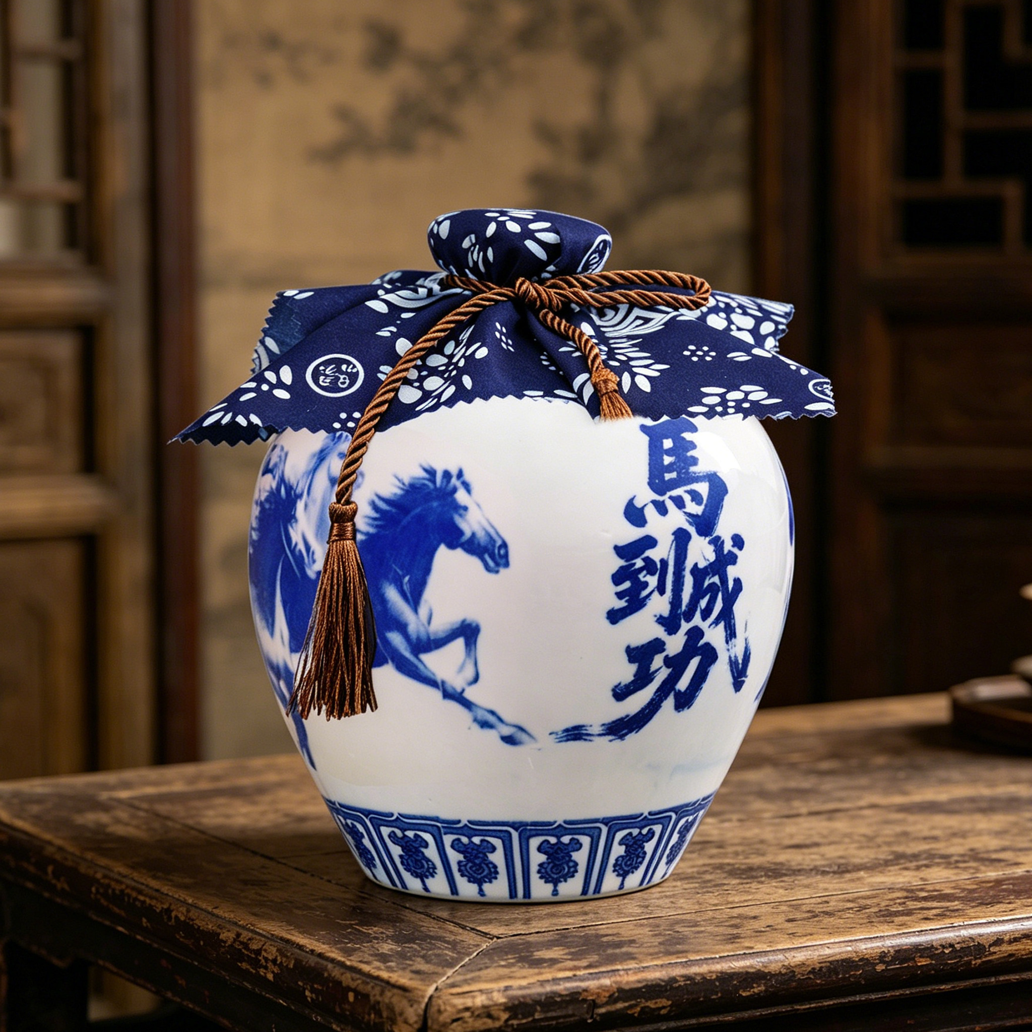 杰出商行陶瓷酒瓶酒坛 店铺LOGO