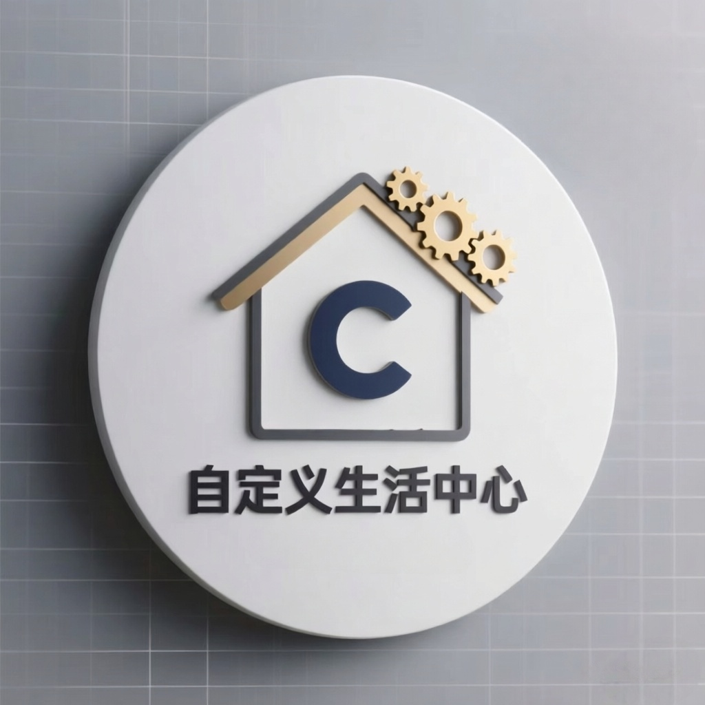 自定义生活中心 店铺LOGO