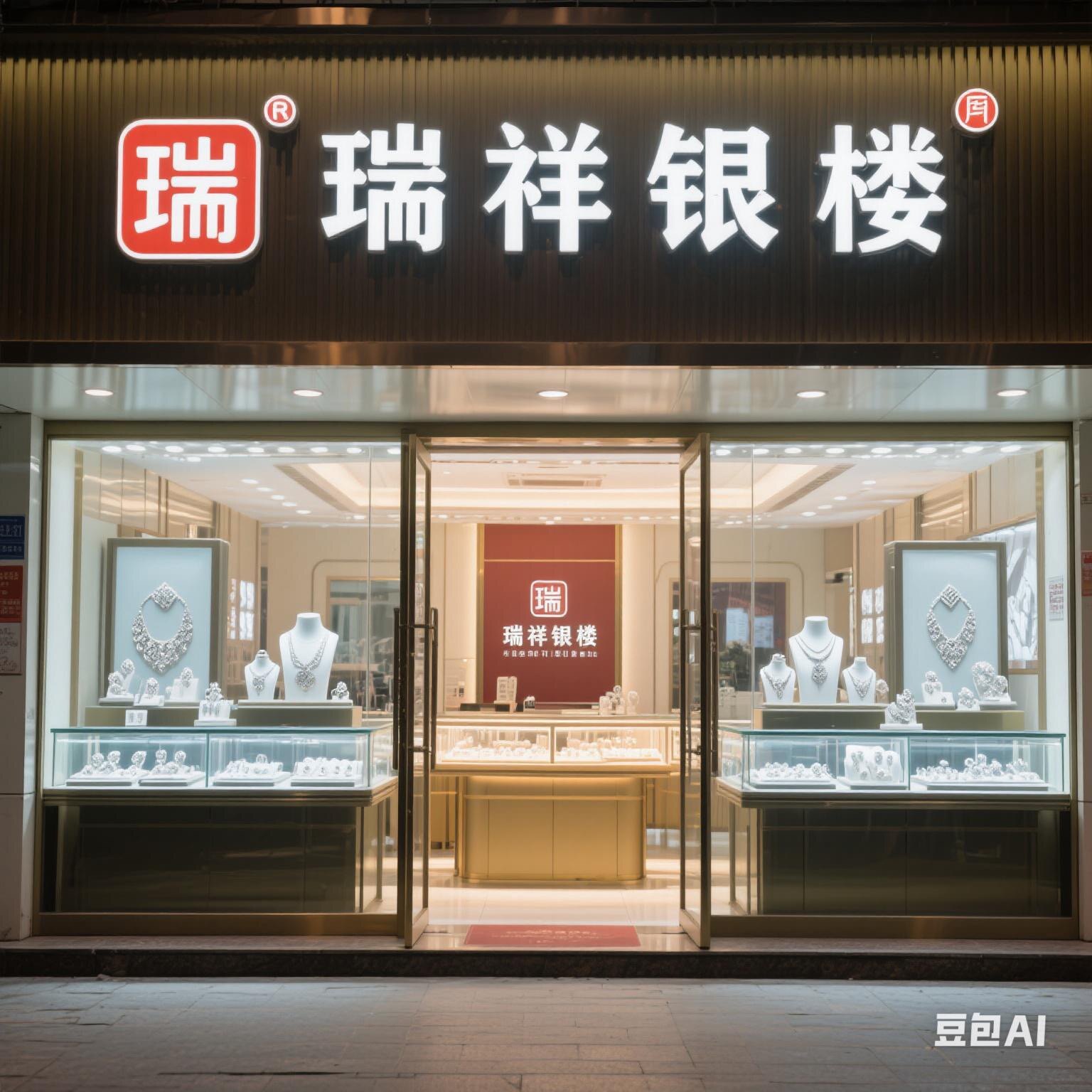 瑞祥银楼实体批发店