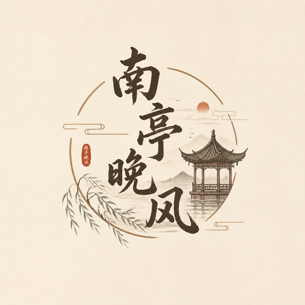 南亭晚风漆器