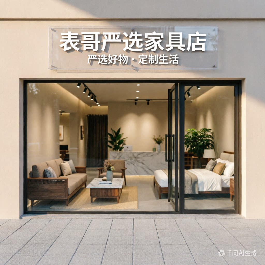 表哥严选家具店