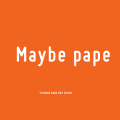 Maybe paper 店铺LOGO