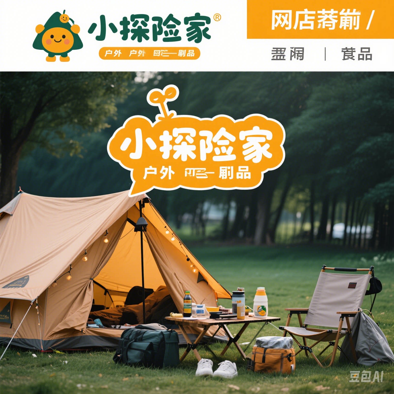 小探险家户外露营用品