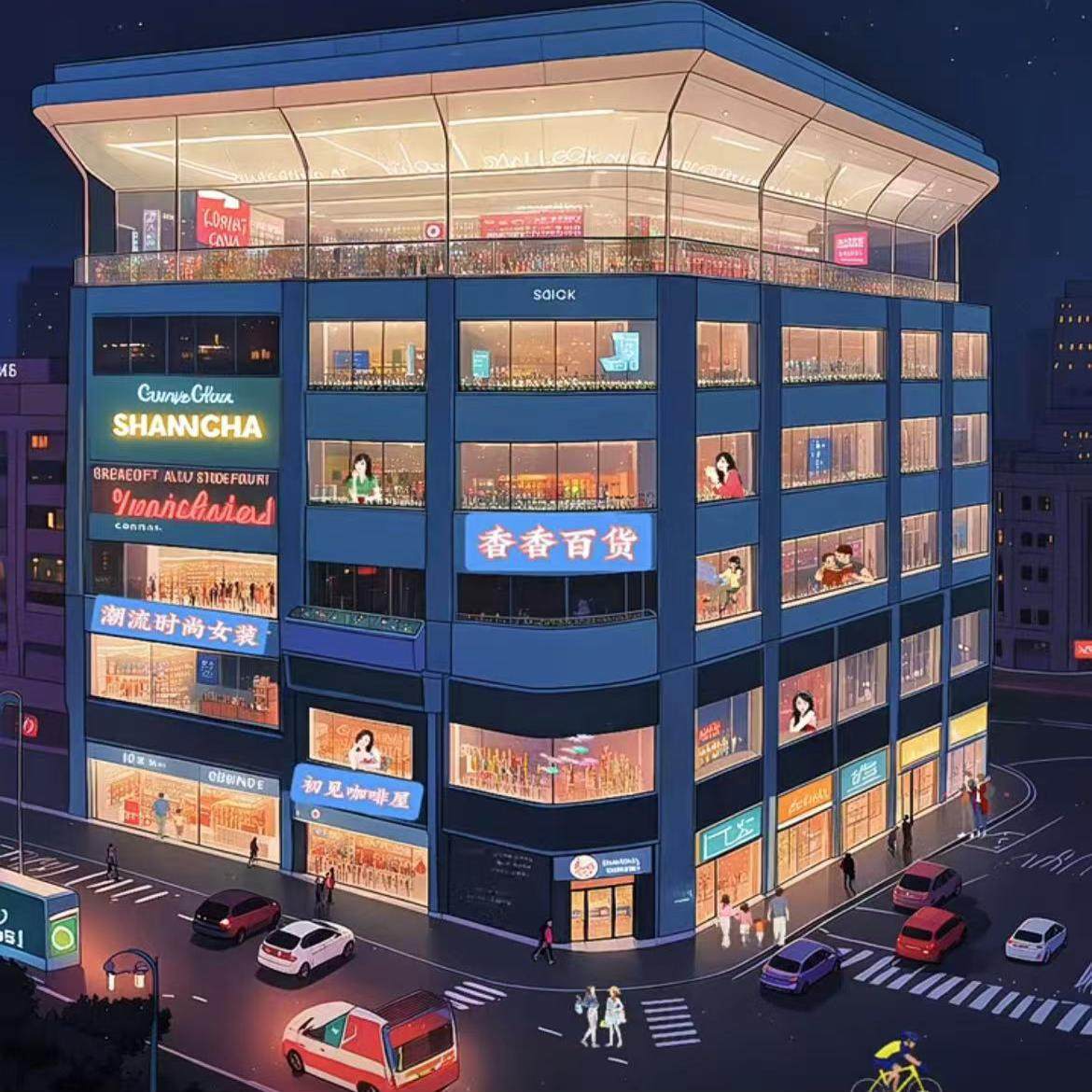 香香Department store 店铺LOGO