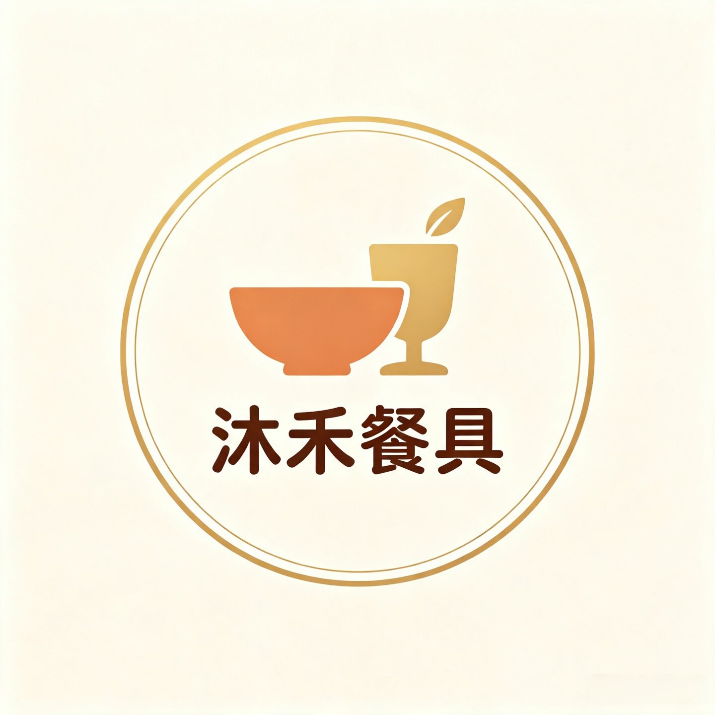 沐禾餐具 店铺LOGO
