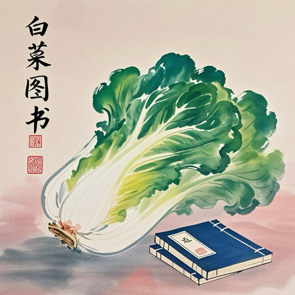 白菜图书 店铺LOGO