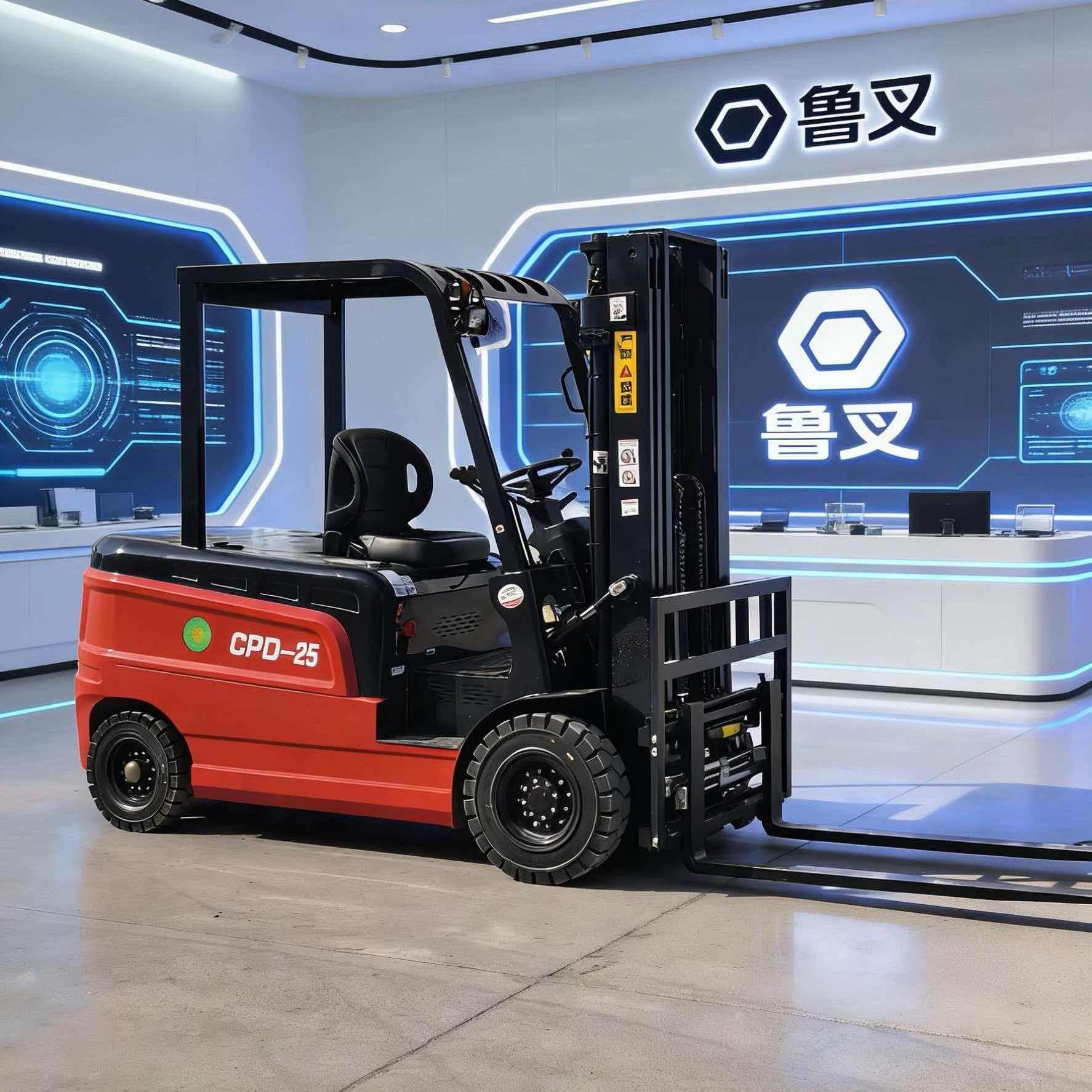 山东鲁叉锂电叉车