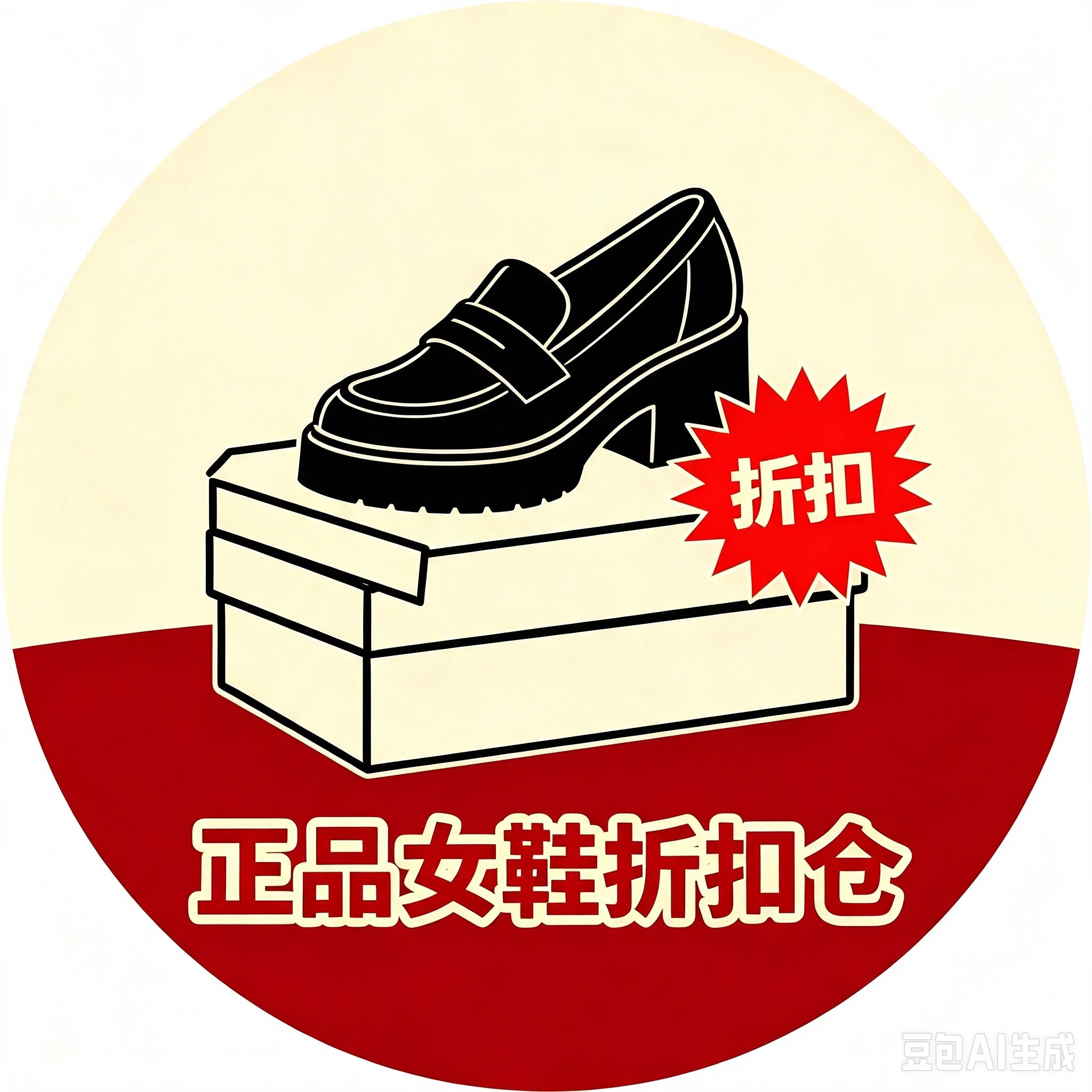 正品女鞋折扣一仓 店铺LOGO