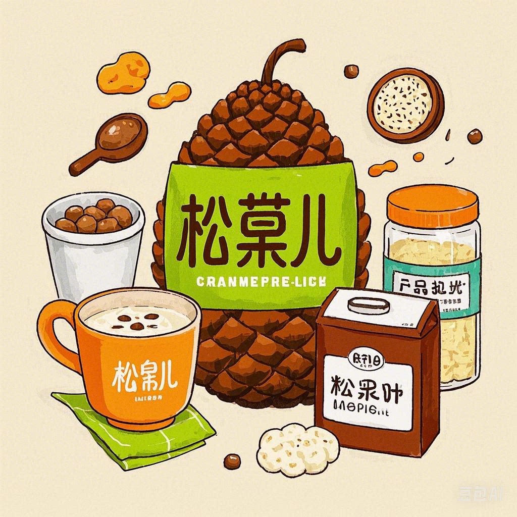 松果儿食品 店铺LOGO