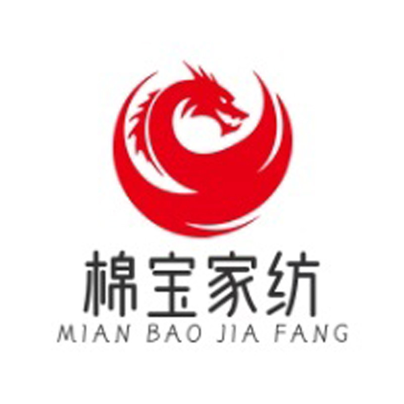 棉宝家纺精品店logo