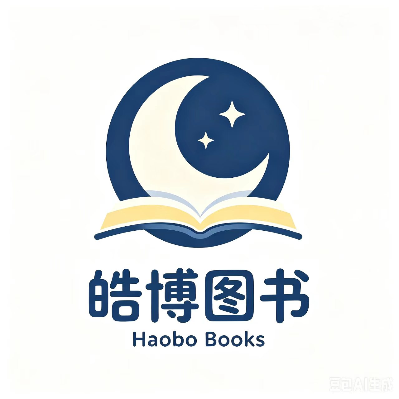 皓博图书专营店 店铺LOGO