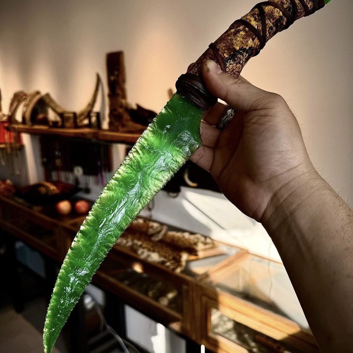 小叶的工艺制作