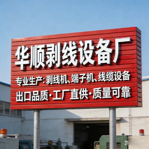 华顺剥线设备厂