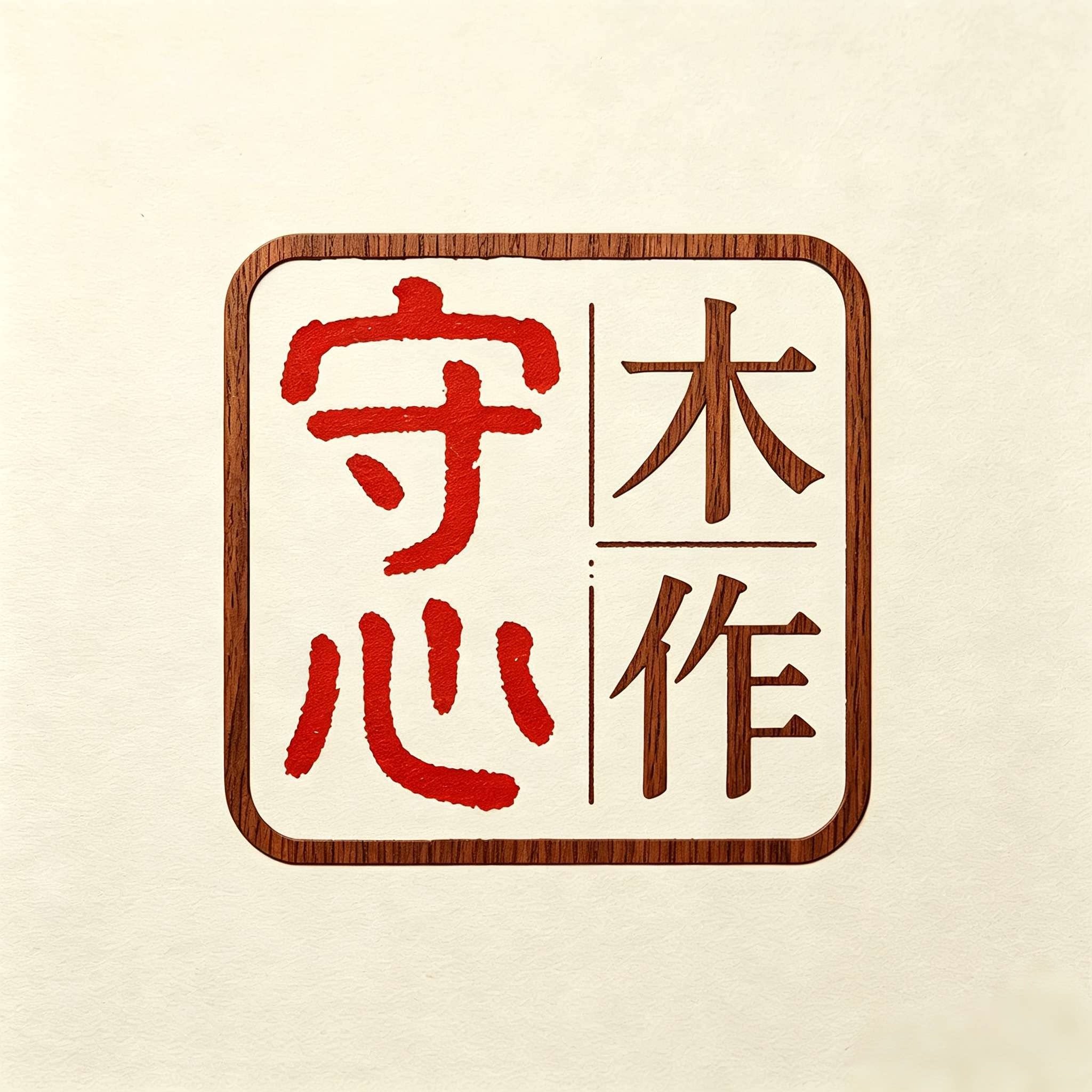 守心木作 店铺LOGO
