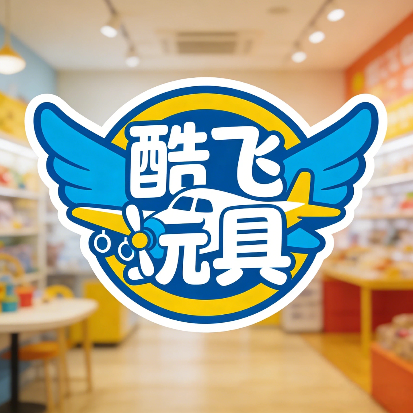 酷飞玩具 店铺LOGO