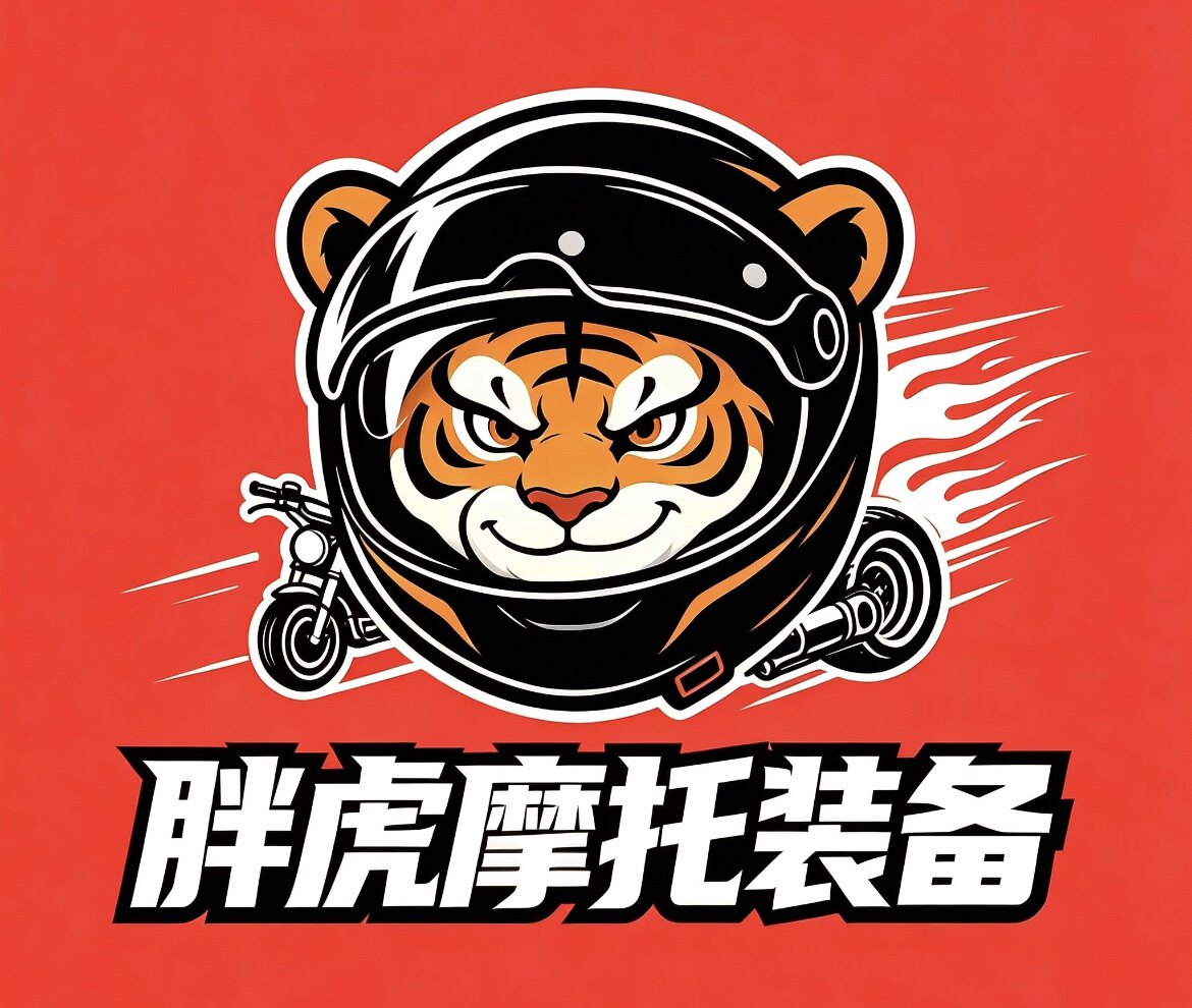 胖虎摩托装备logo