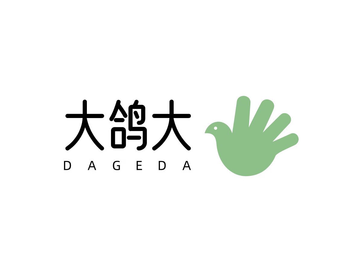 大鸽大生态农家鸽场logo