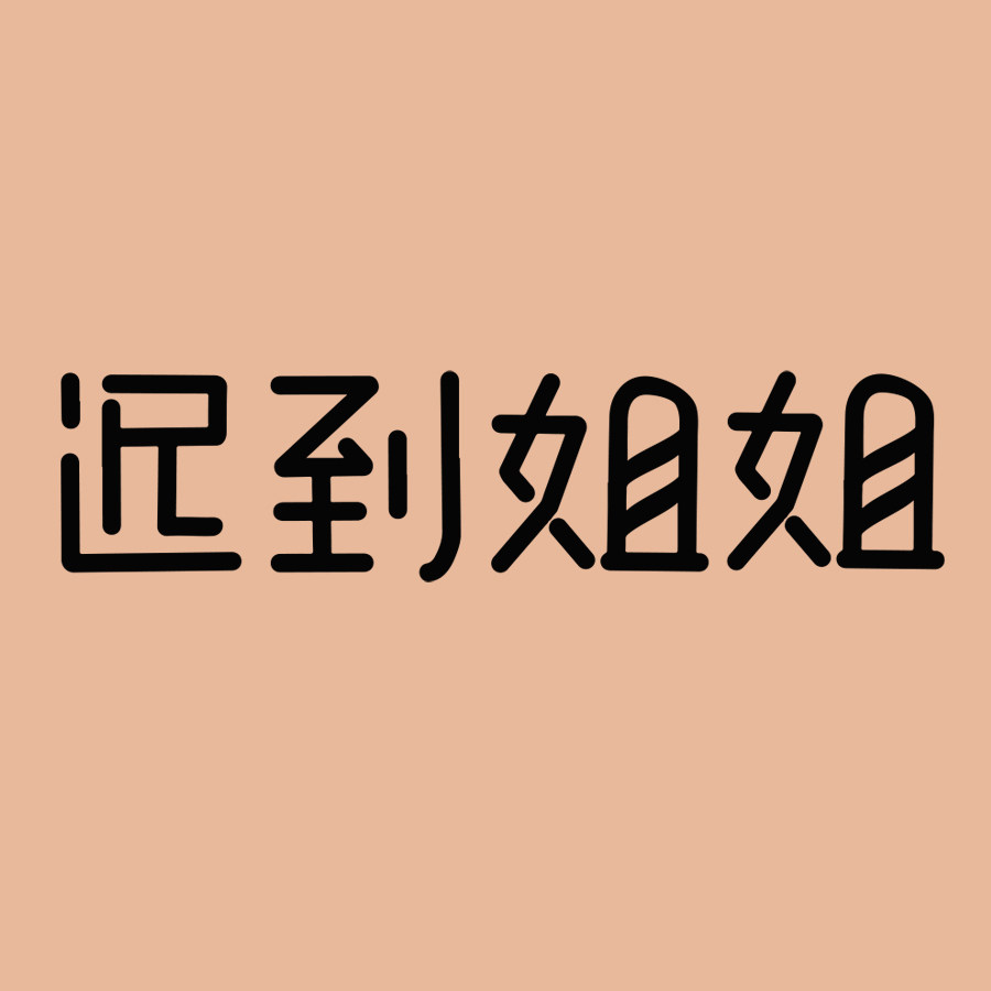 迟到姐姐 小护 店铺LOGO