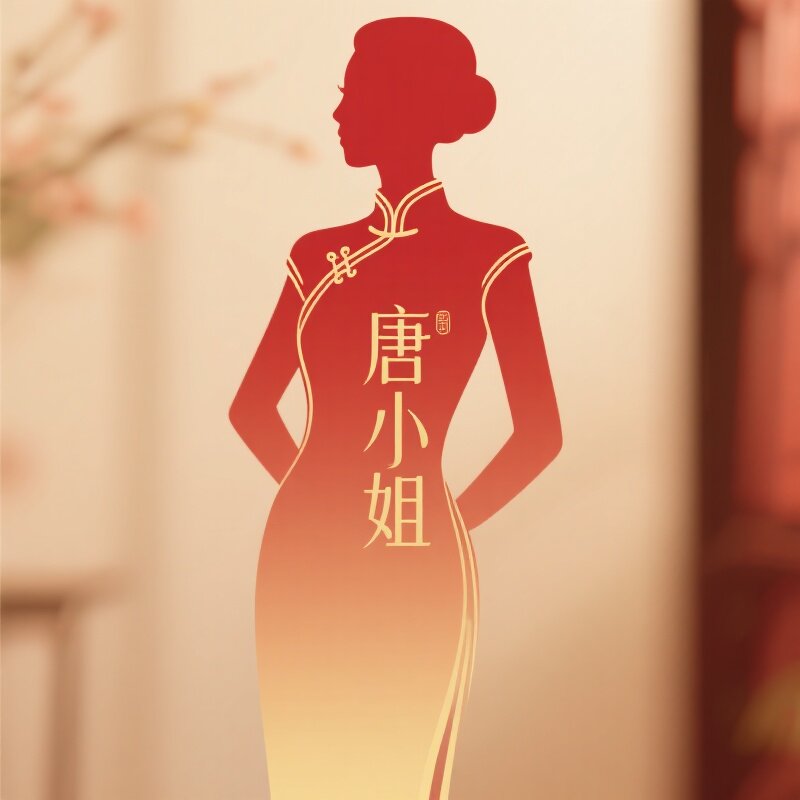 唐小姐旗袍