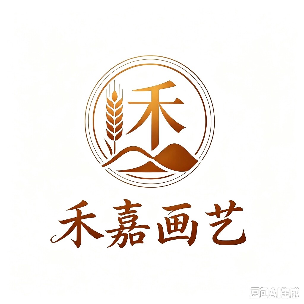 禾嘉画艺 店铺LOGO