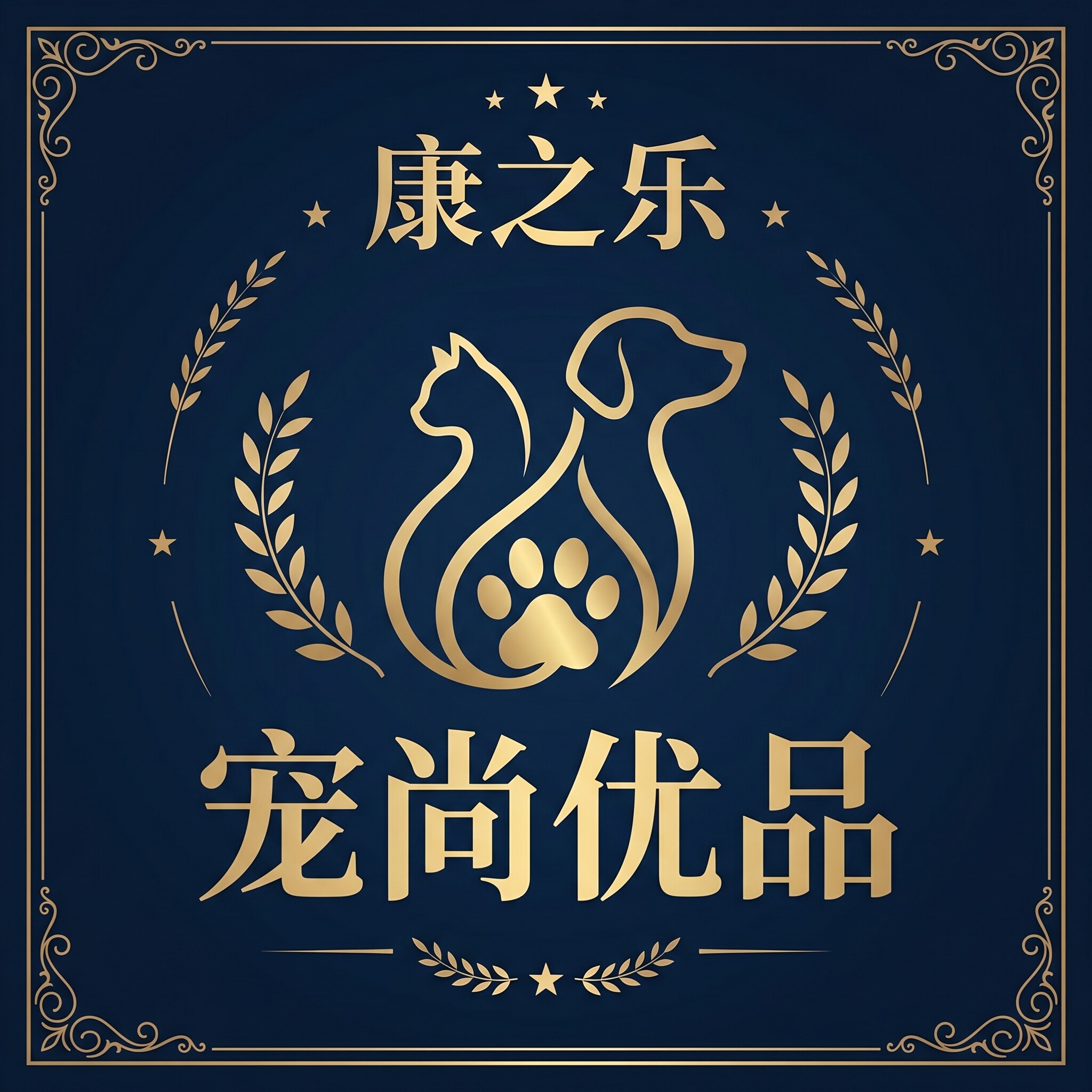 康之乐宠尚优品 店铺LOGO