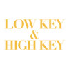 LOW KEY  HIGH KEY高低调 店铺LOGO