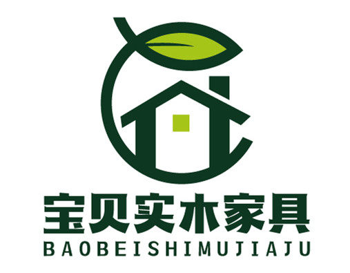 宝贝实木家具 店铺LOGO