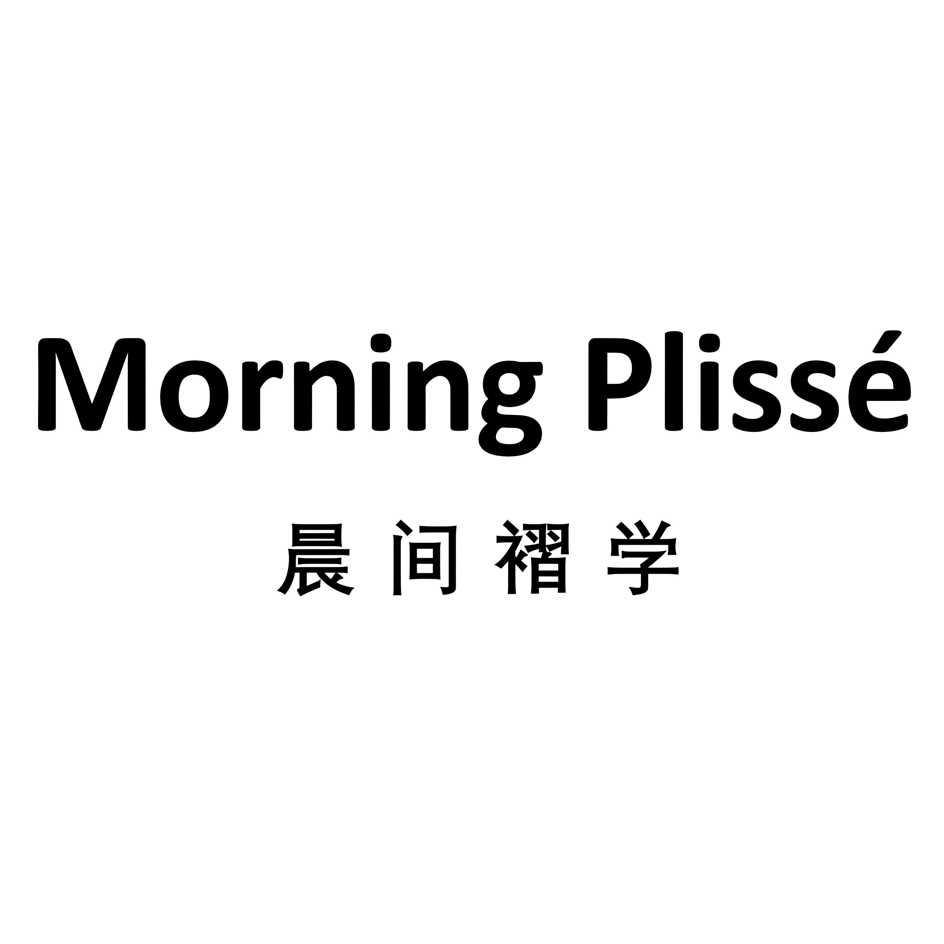 Morning Plisse晨间褶学