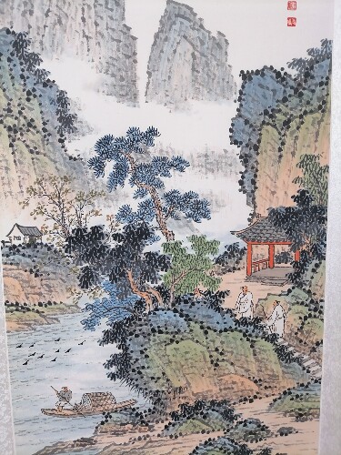 开铭画廊纯手绘国画