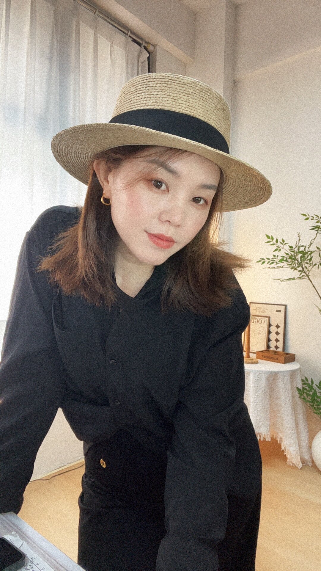 四月的小店  原单帽饰