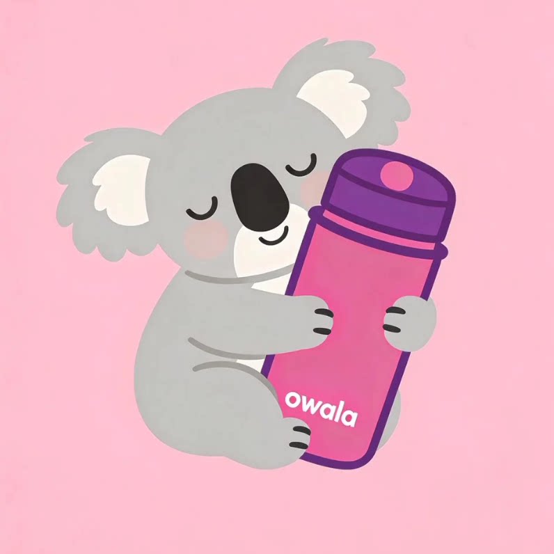 抱抱水杯