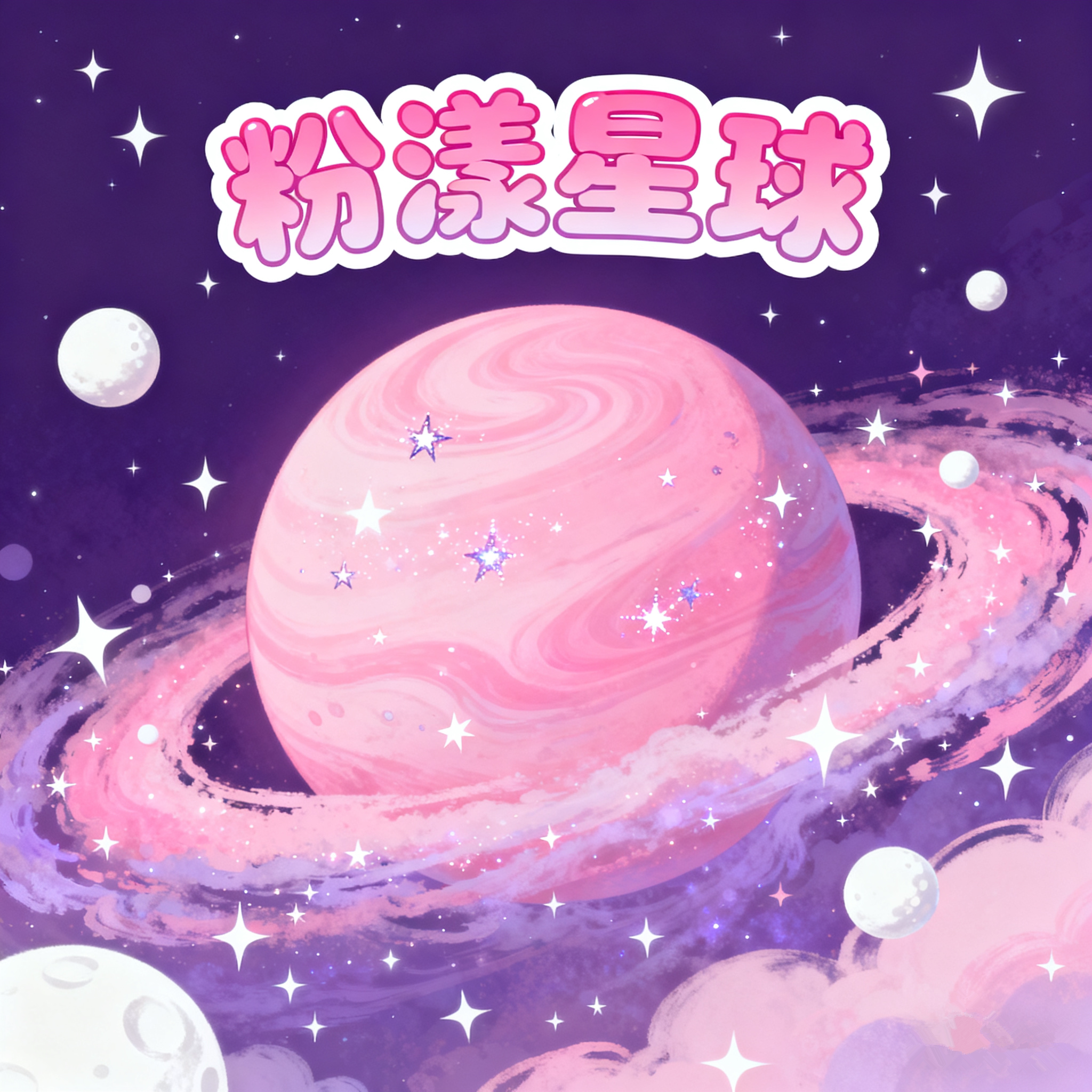 粉漾星球 店铺LOGO