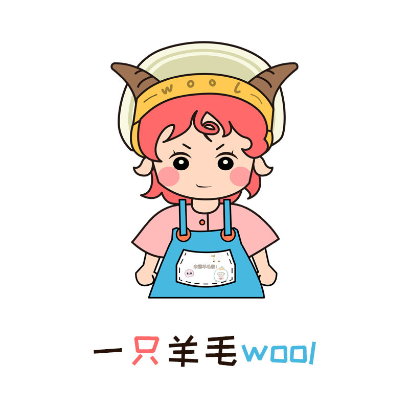 一只羊毛wool