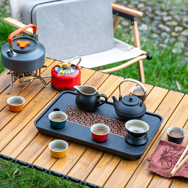 山行煮茶