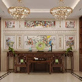 道蒙建材 岩板画 瓷砖店