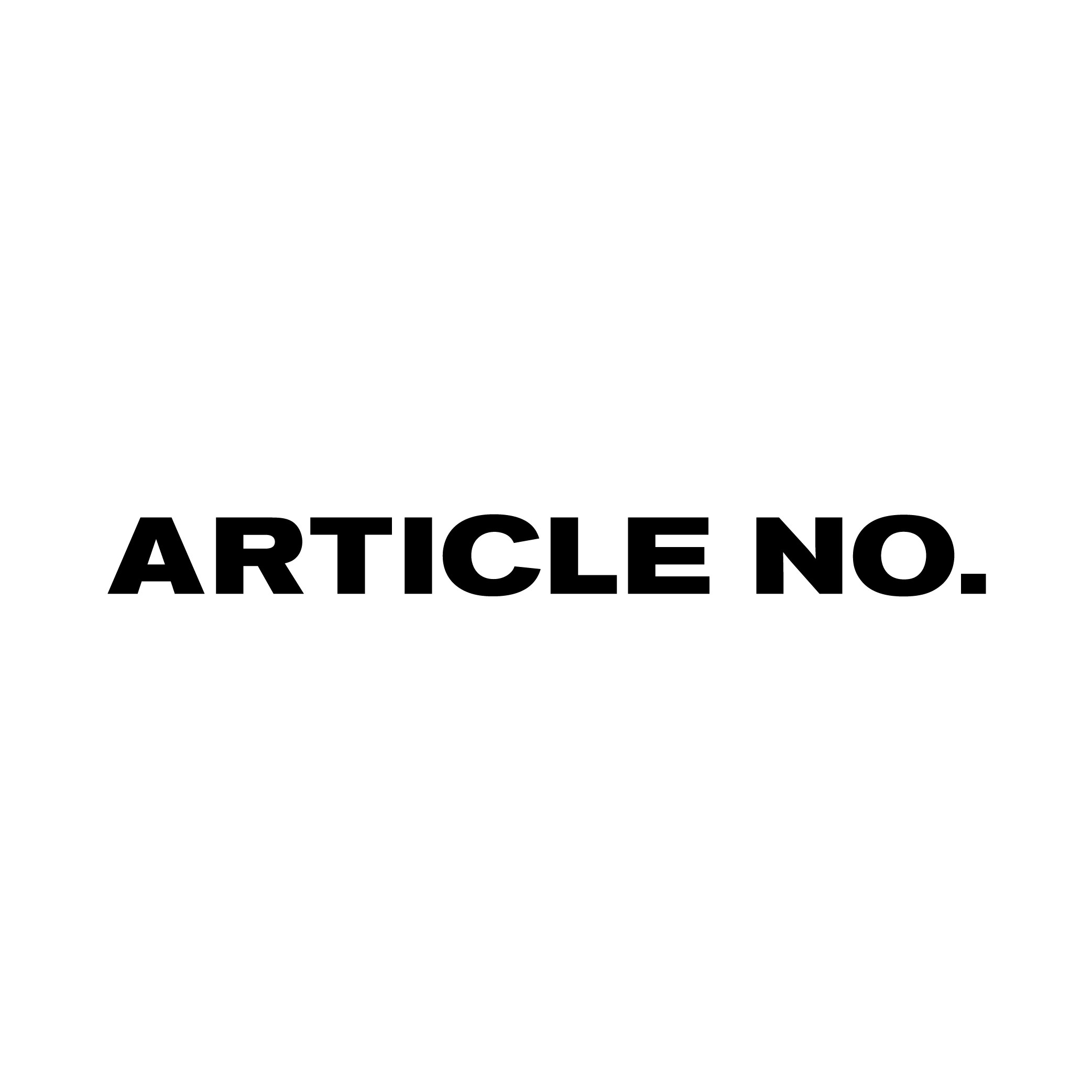 ARTICLE NO旗舰店 店铺LOGO