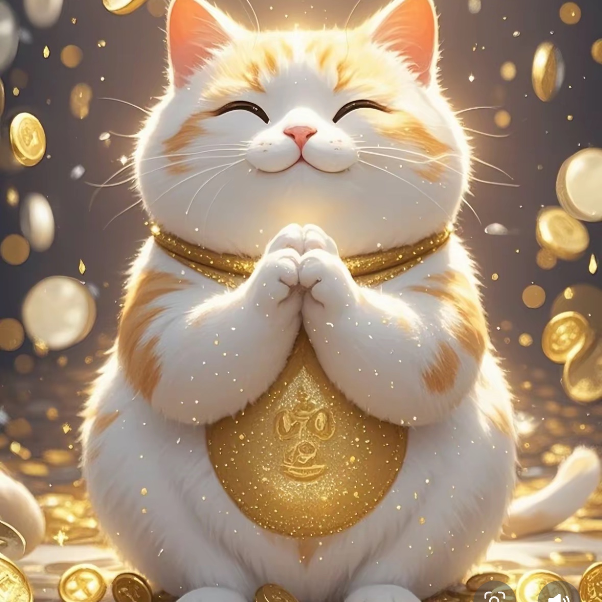 满满的猫
