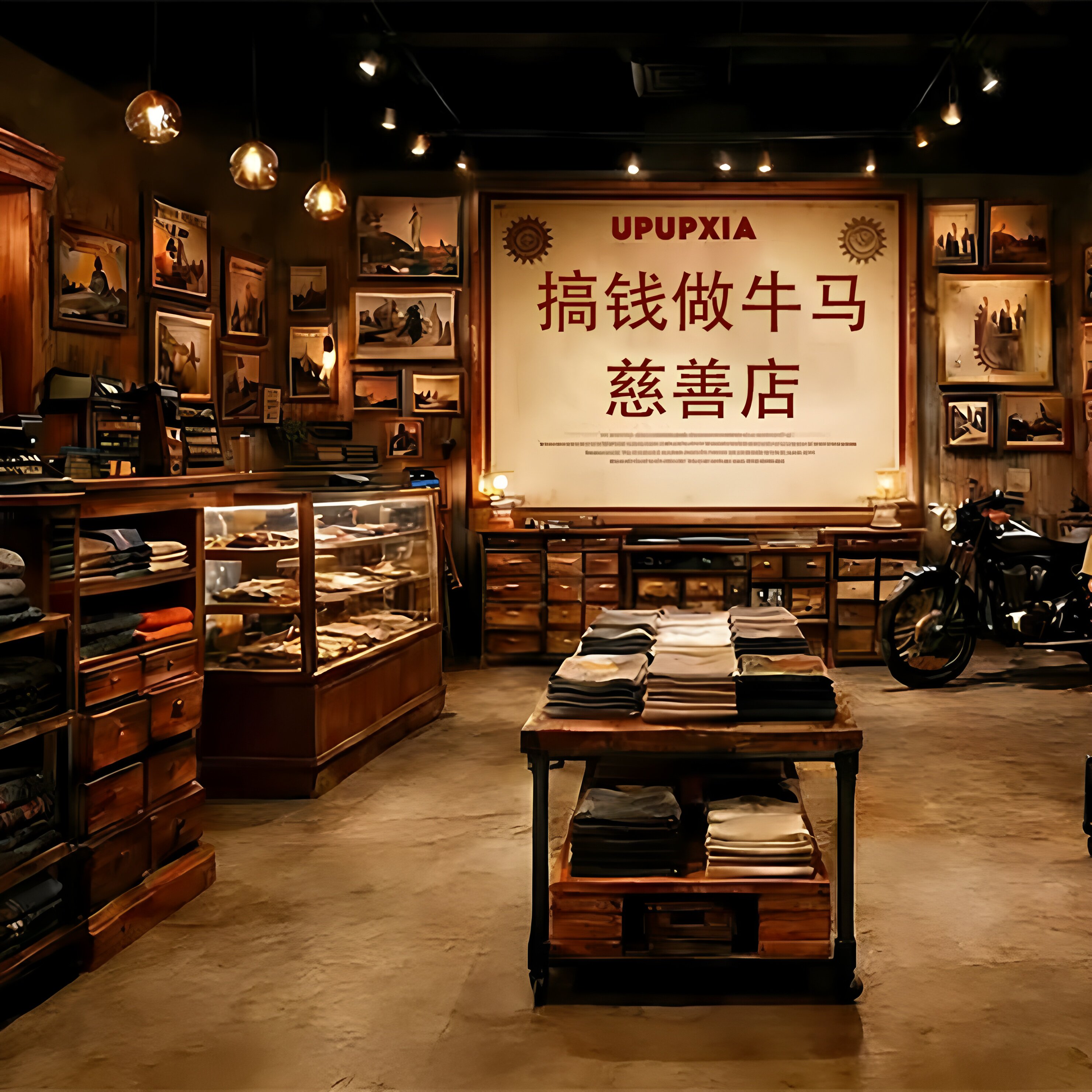 搞钱做牛马慈善店
